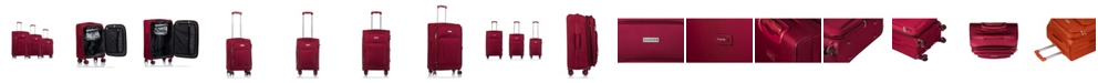 CHAMPS 3-Pc. Travelers Softside Luggage Set
